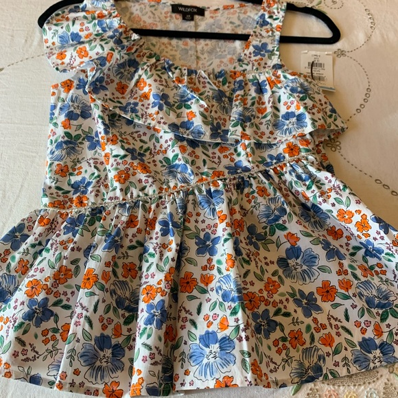 Wildfox by Nordstrom‎ Vibrant Floral Top - Picture 3 of 8
